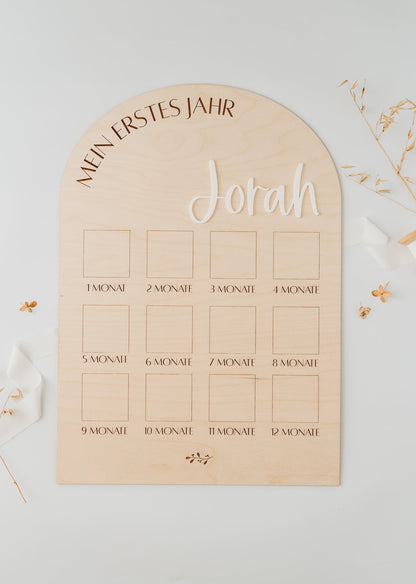 Meilensteintafel für das erste Babyjahr