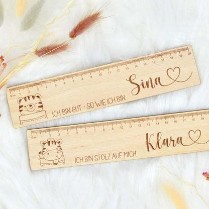 Personalisiertes Lineal