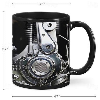 Neuheit-Mechaniker-Motor-Tassen