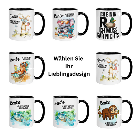 Geschenke zur Rente & zum Ruhestand