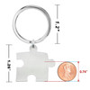 Personalisierte Puzzle-Partnerketten