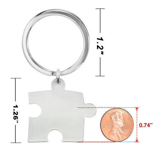 Personalisierte Puzzle-Partnerketten