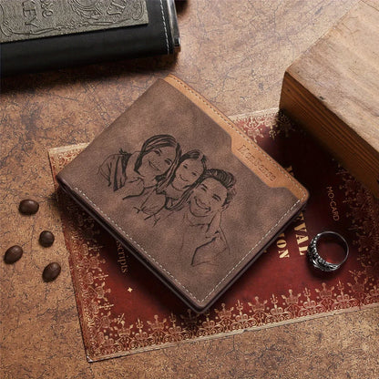 Personalisiertes Foto-Geldbörsen