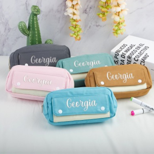 Personalisierbare Federtasche mit Namen