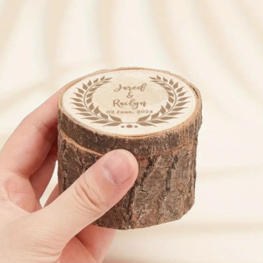 Acajou-Holzringbox