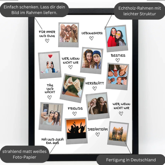 Personalisierte Poster für Beste Freundin