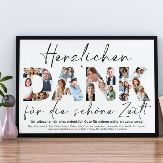 Personalisierte Poster für einen Rentner