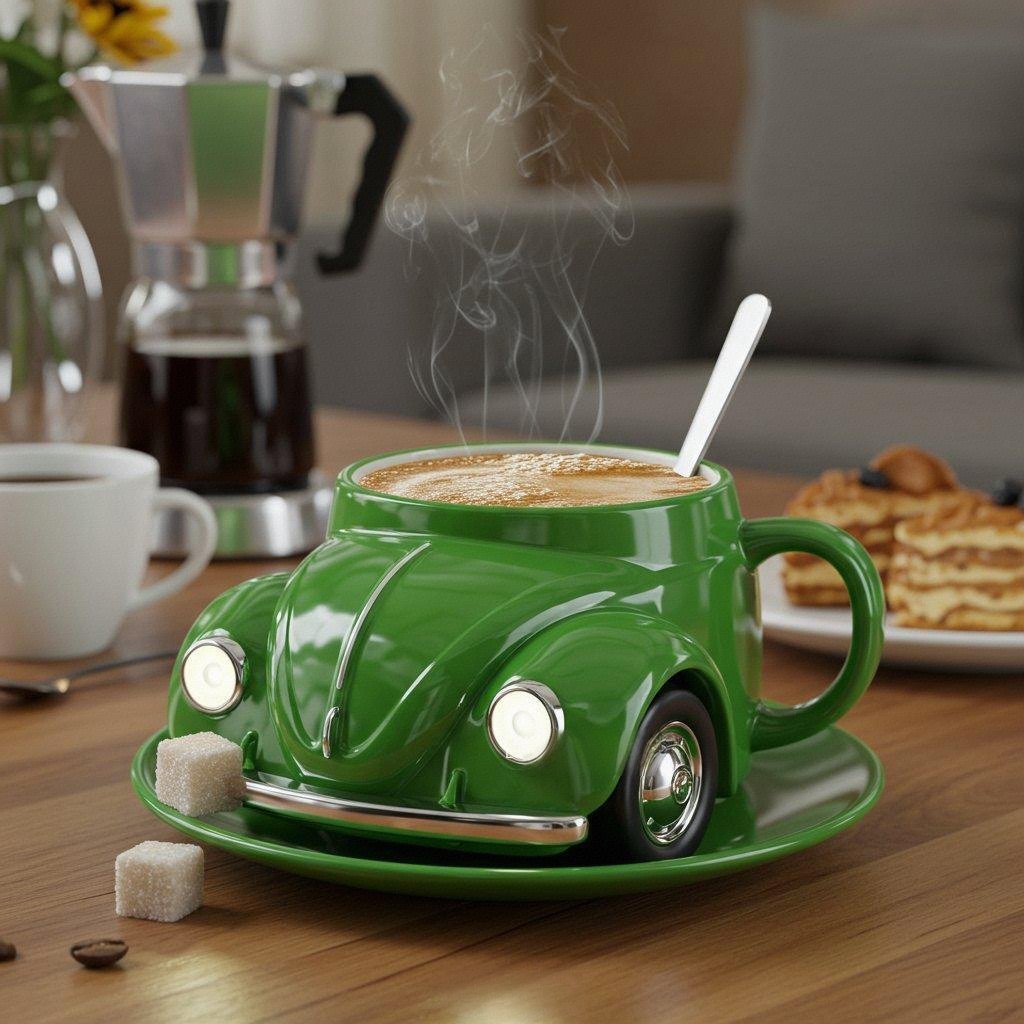 BeetleBrew – Keramik-Kaffeetasse