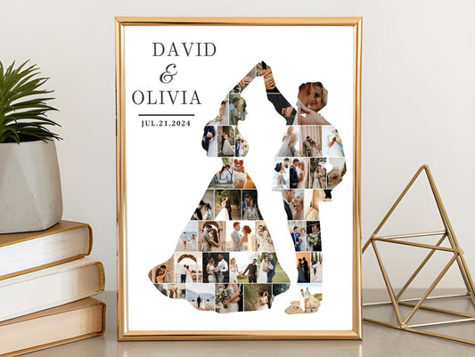 Personalisierte Poster für einen Hochzeit
