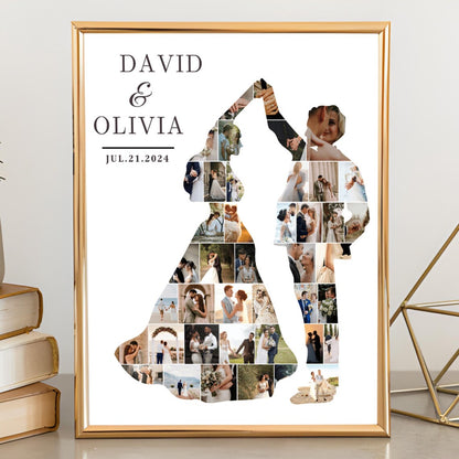 Personalisierte Poster für einen Hochzeit