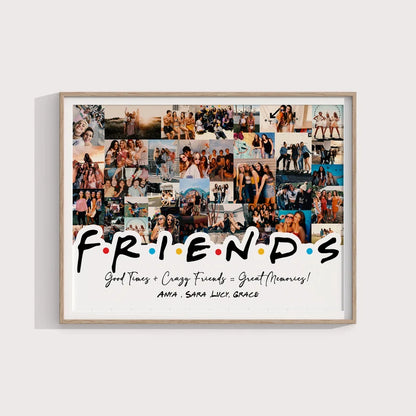 Personalisiertes Poster-Geschenk für die Beste Freundin