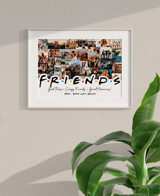 Personalisiertes Poster-Geschenk für die Beste Freundin