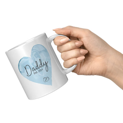 Personalisierter Kaffeebecher für Werdende Mamas, Papas, Omas oder Opas
