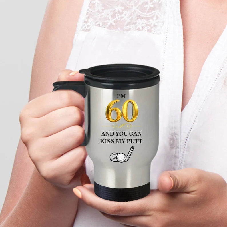 60. Geburtstag Reisebecher