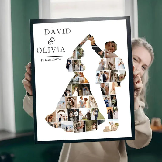 Personalisierte Poster für einen Hochzeit