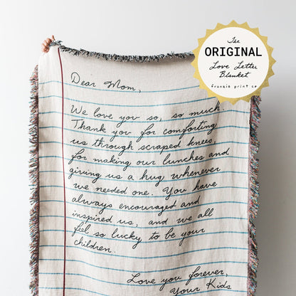 Personalisierte Kuscheldecke mit individuellem Text