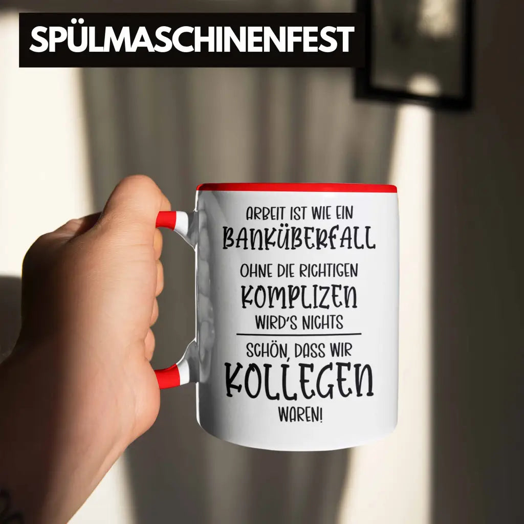 Jobwechsel Tasse Abschied für Kollegen