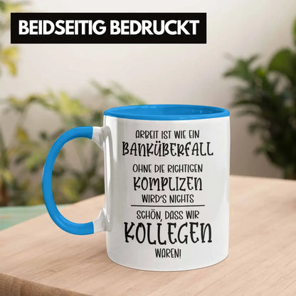Jobwechsel Tasse Abschied für Kollegen