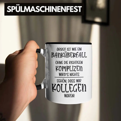 Jobwechsel Tasse Abschied für Kollegen