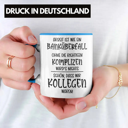Jobwechsel Tasse Abschied für Kollegen