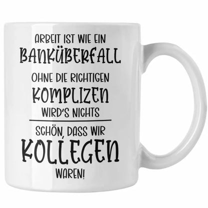 Jobwechsel Tasse Abschied für Kollegen