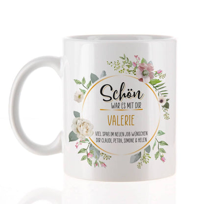 Schön-Tasse zum Abschied