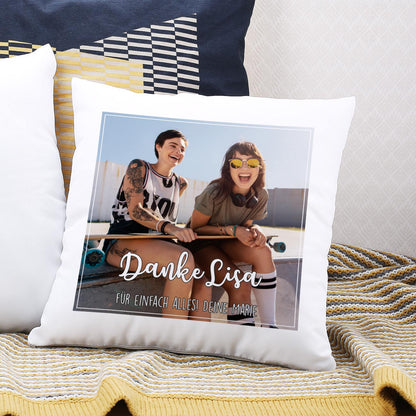 Personalisiertes Fotokissen – Einzigartiges Geschenk für jeden Anlass