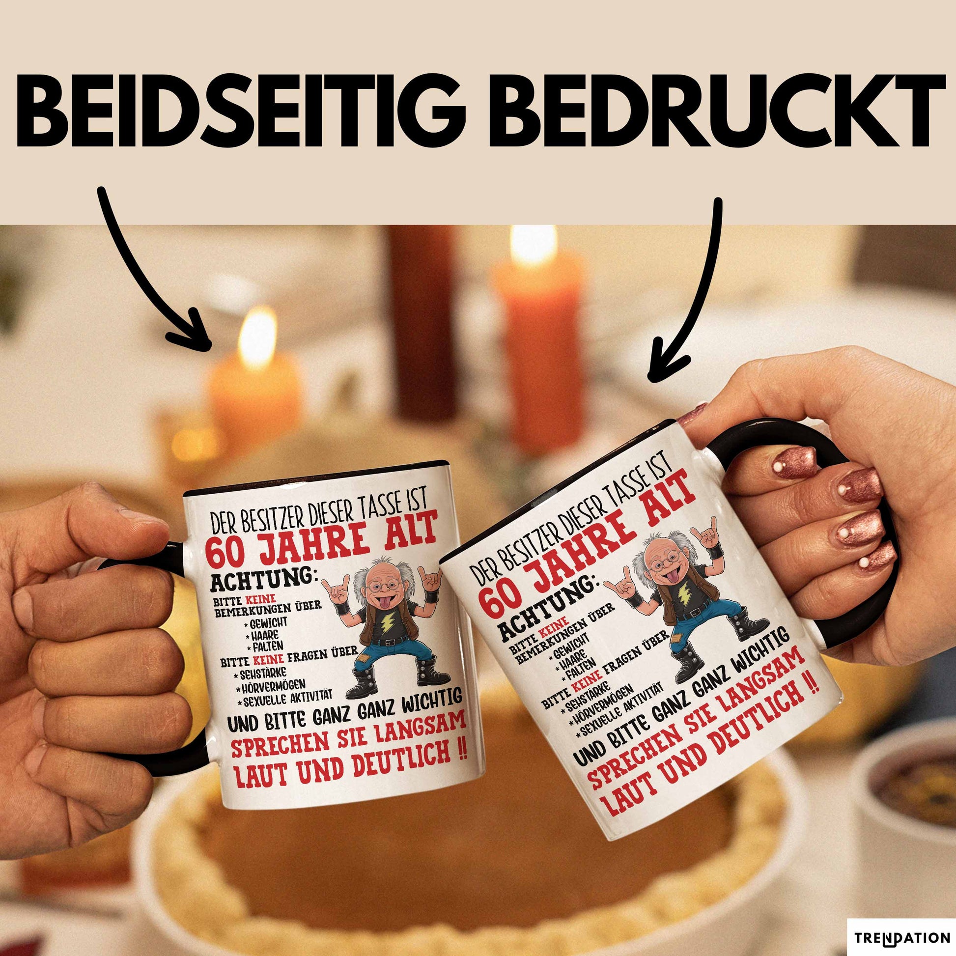 Lustige Geschenke für den 60. Geburtstag